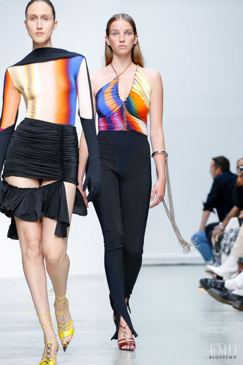 Jamilla Hoogenboom featured in  the Mugler fashion show for Spring/Summer 2020