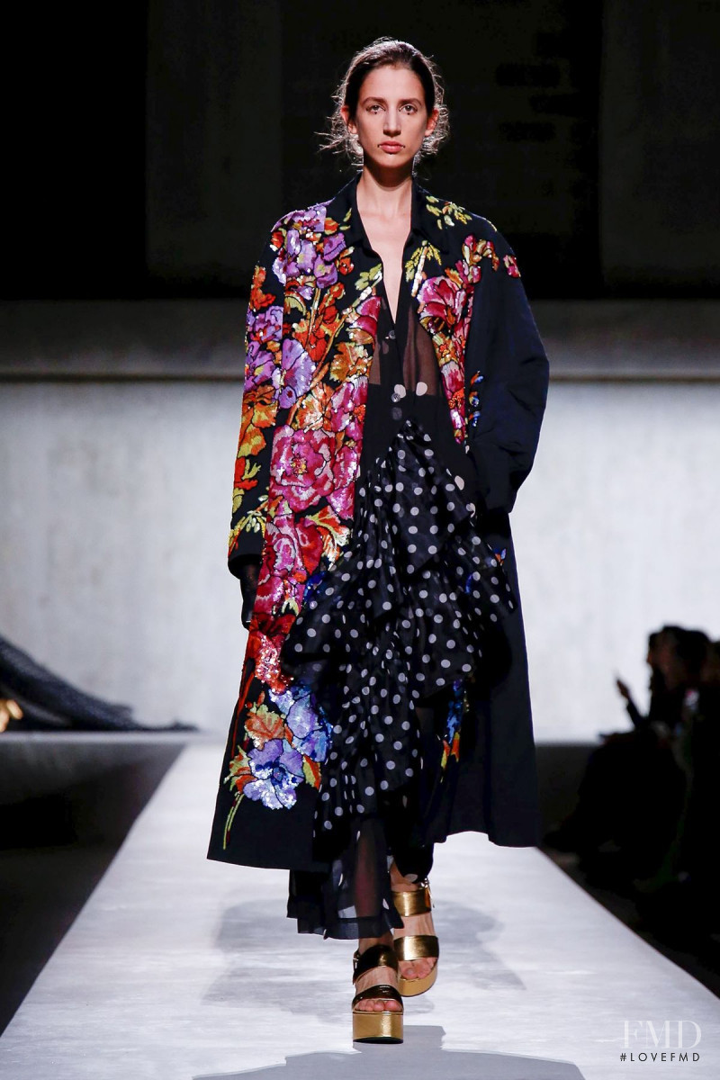 Rachel Marx featured in  the Dries van Noten fashion show for Spring/Summer 2020