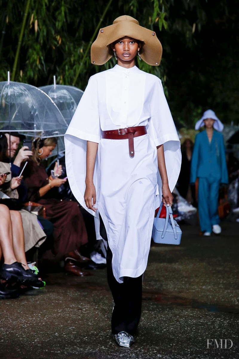 Ugbad Abdi featured in  the Lanvin fashion show for Spring/Summer 2020