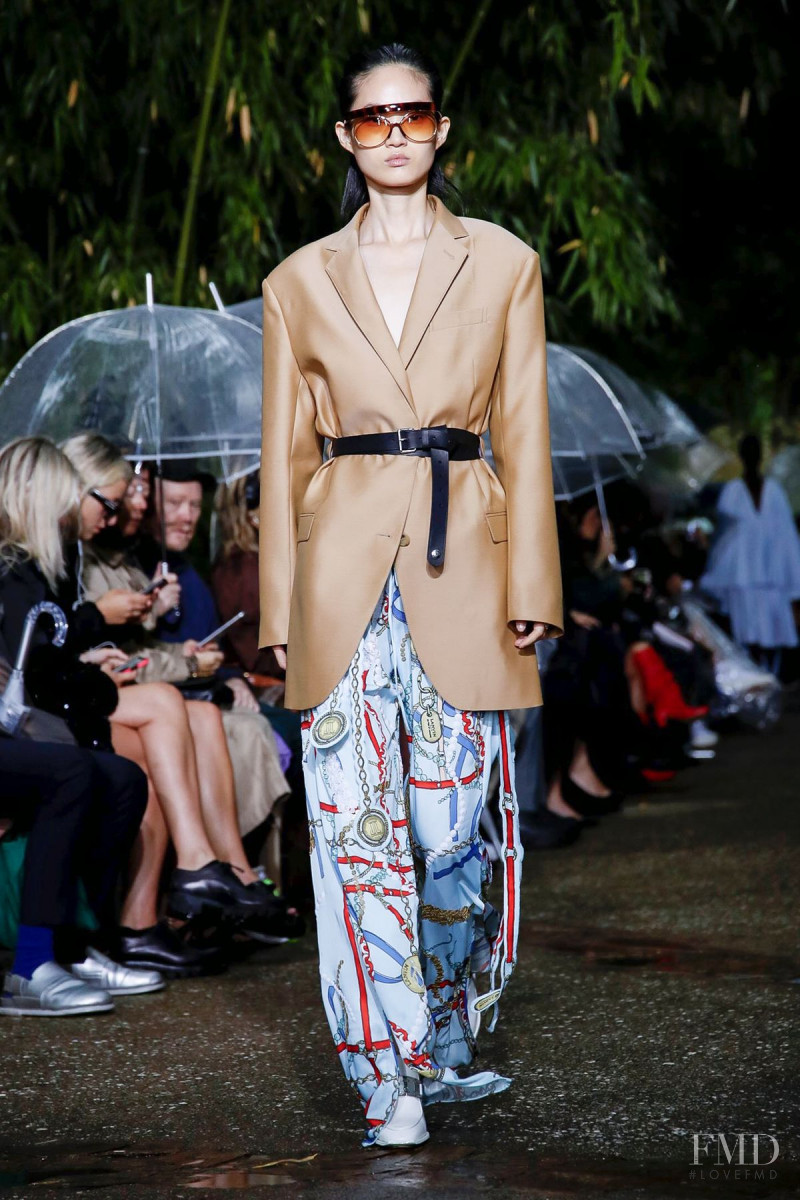 Hyun Ji Shin featured in  the Lanvin fashion show for Spring/Summer 2020