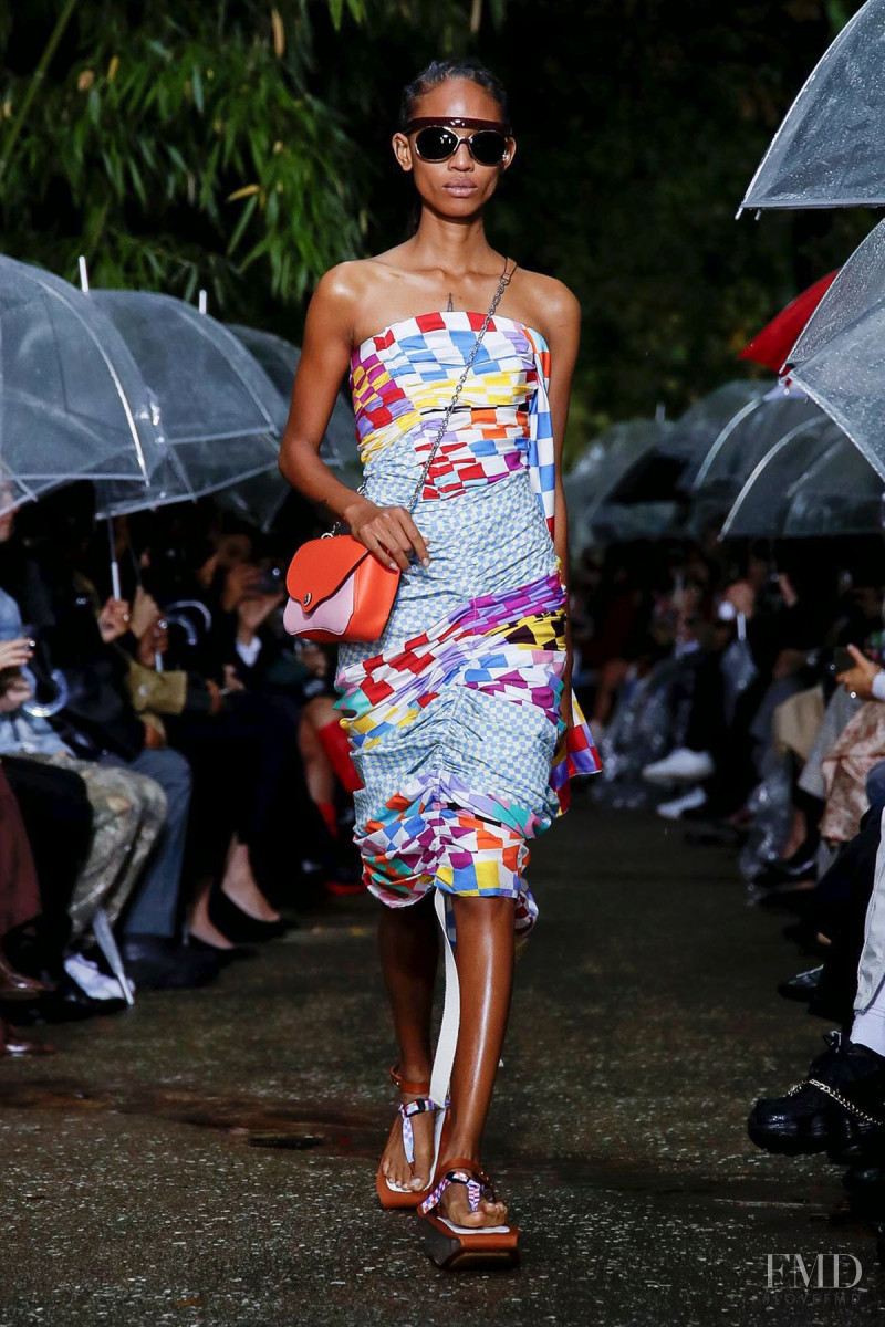 Adesuwa Aighewi featured in  the Lanvin fashion show for Spring/Summer 2020