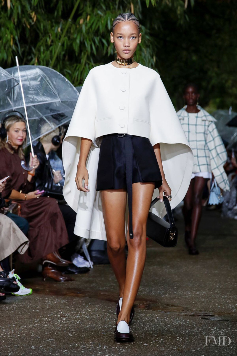 Sculy Mejia Escobosa featured in  the Lanvin fashion show for Spring/Summer 2020