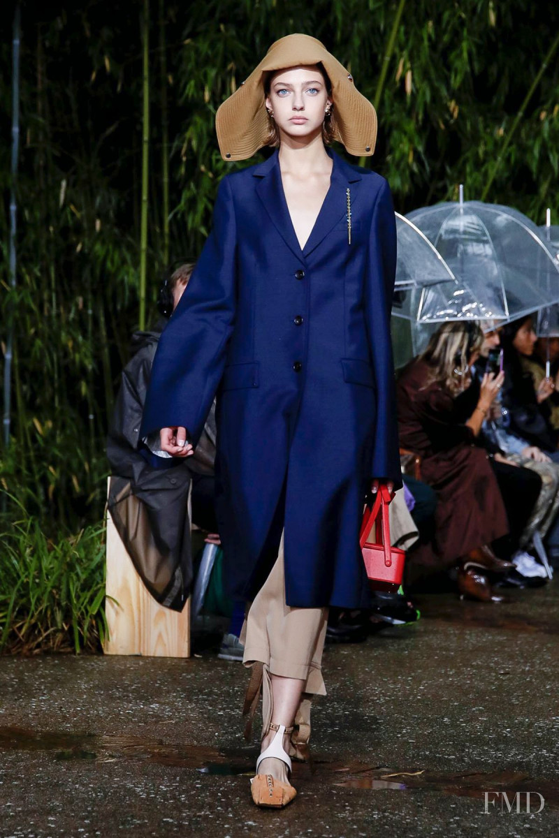 Liza Popova featured in  the Lanvin fashion show for Spring/Summer 2020