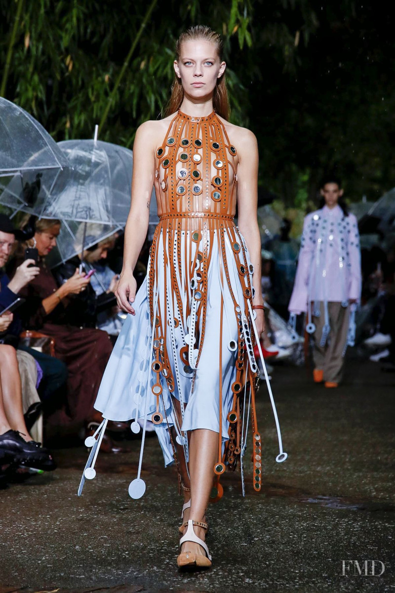 Lexi Boling featured in  the Lanvin fashion show for Spring/Summer 2020