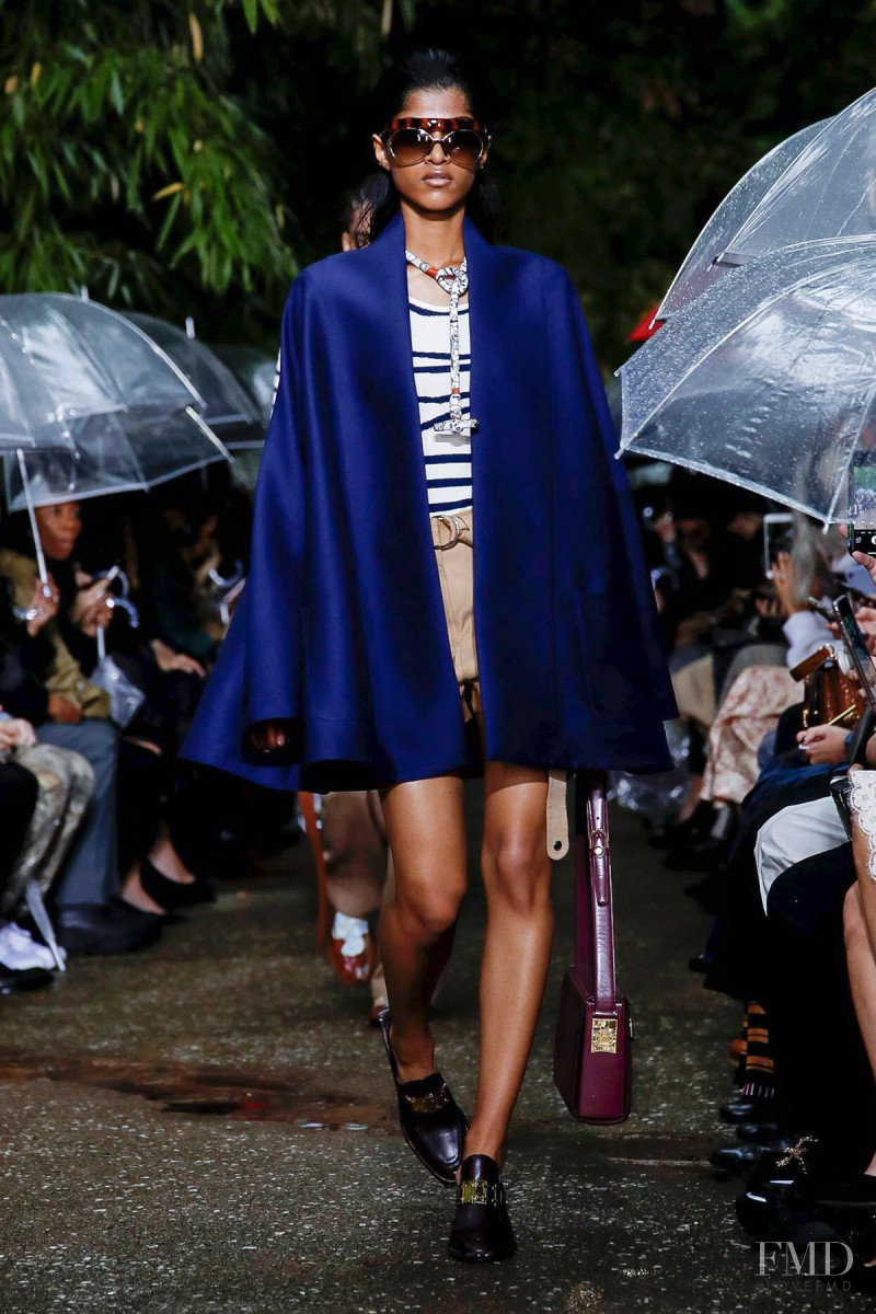 Ashley Radjarame featured in  the Lanvin fashion show for Spring/Summer 2020