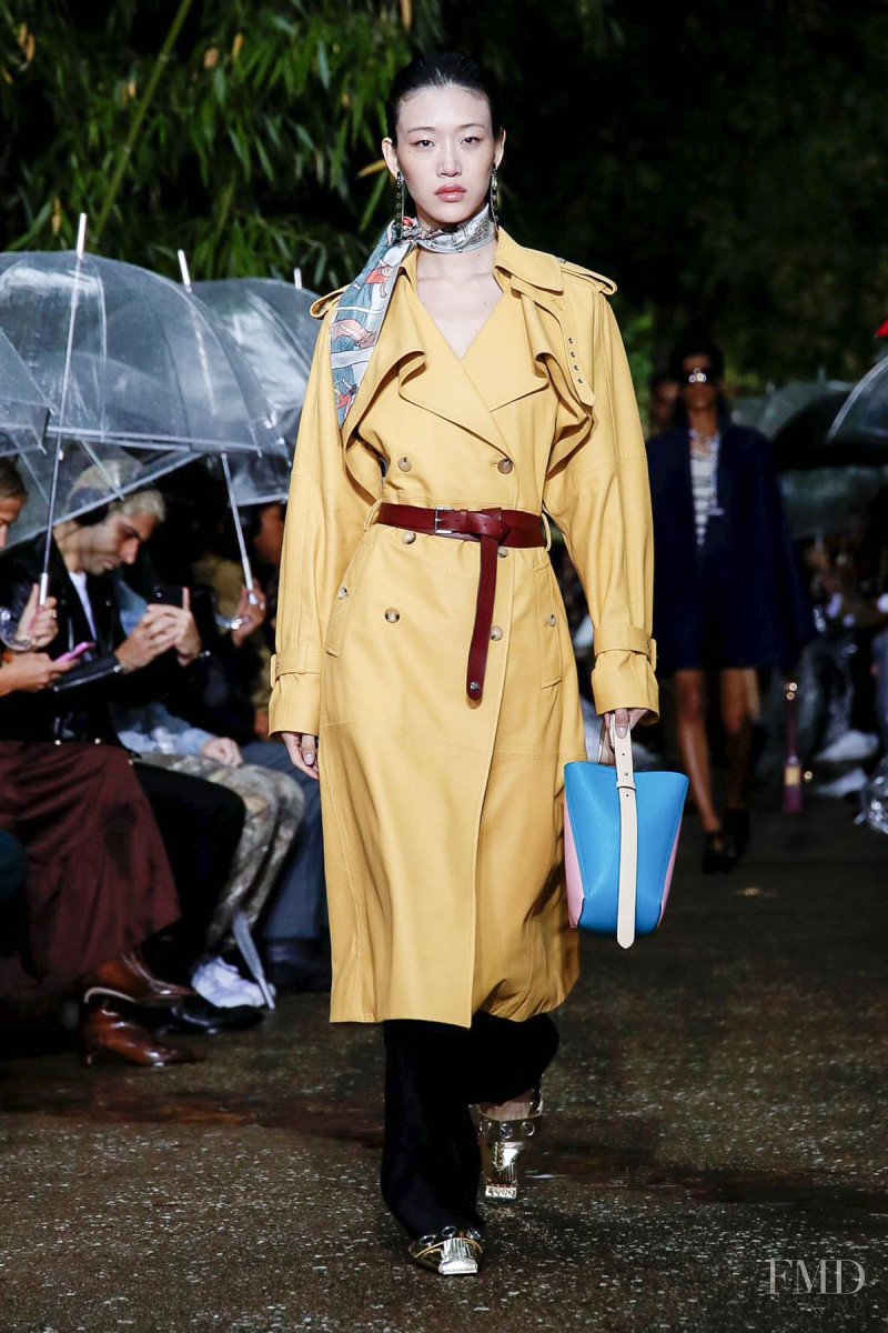 So Ra Choi featured in  the Lanvin fashion show for Spring/Summer 2020