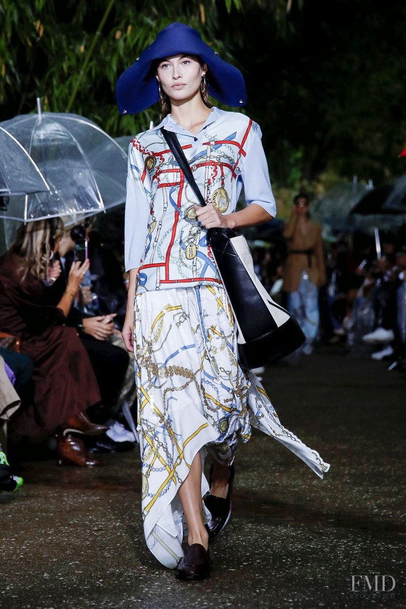 Grace Elizabeth featured in  the Lanvin fashion show for Spring/Summer 2020