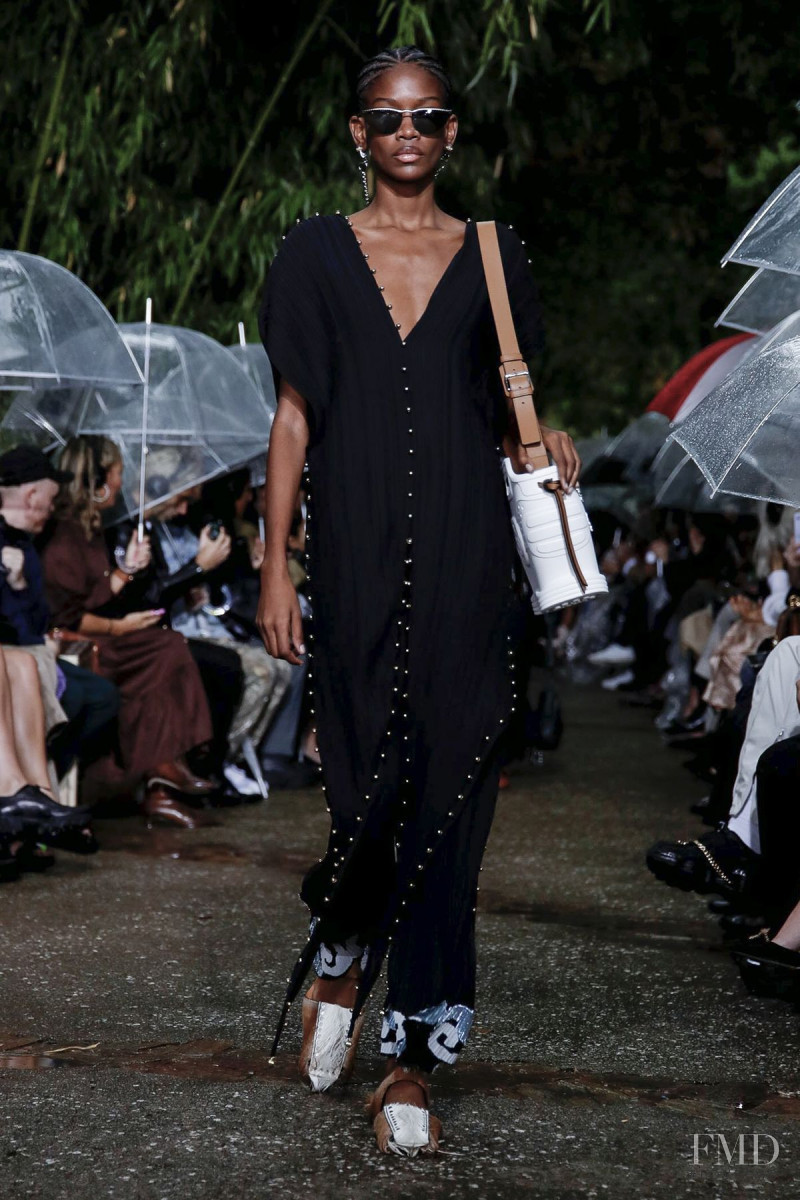 Elibeidy Dani featured in  the Lanvin fashion show for Spring/Summer 2020