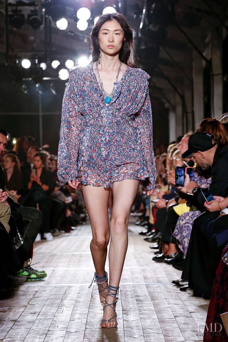 Chu Wong featured in  the Isabel Marant fashion show for Spring/Summer 2020