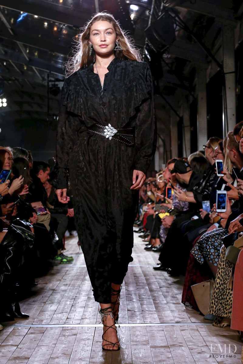 Gigi Hadid featured in  the Isabel Marant fashion show for Spring/Summer 2020