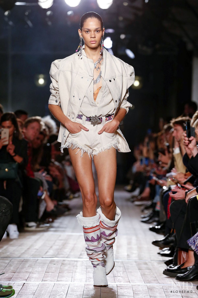 Hiandra Martinez featured in  the Isabel Marant fashion show for Spring/Summer 2020