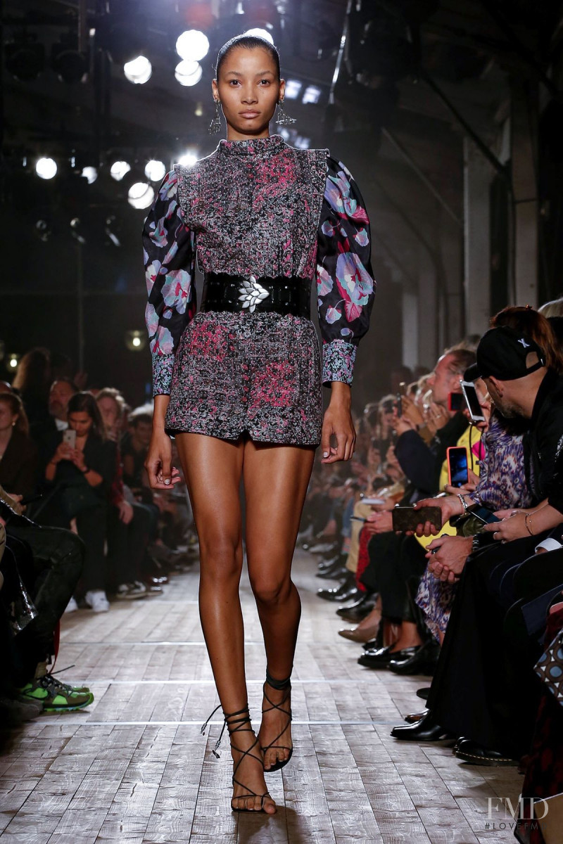 Lineisy Montero featured in  the Isabel Marant fashion show for Spring/Summer 2020