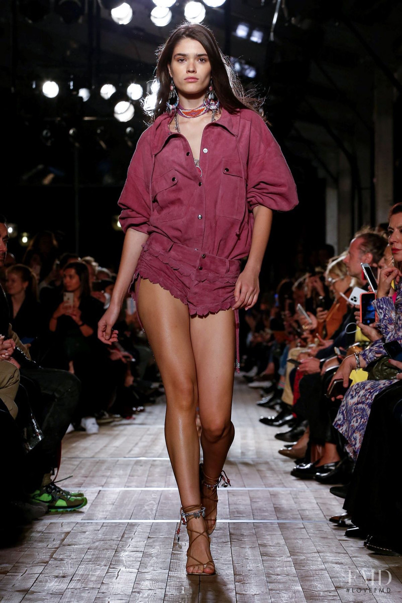 Alexandra Maria Micu featured in  the Isabel Marant fashion show for Spring/Summer 2020