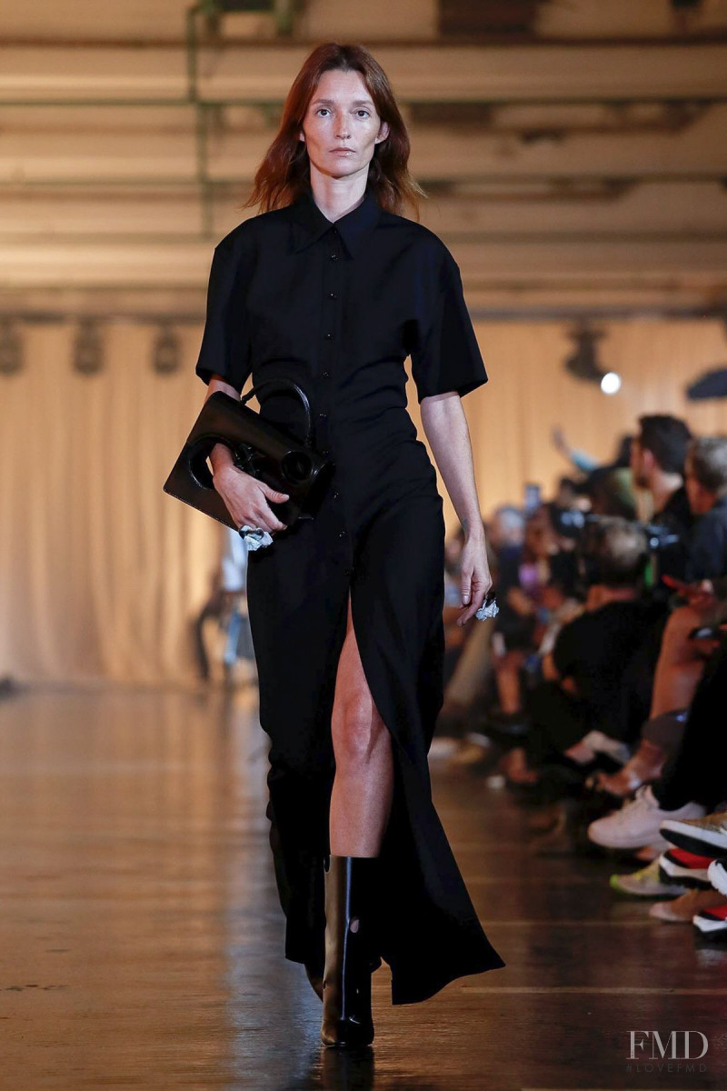 Audrey Marnay featured in  the Off-White fashion show for Spring/Summer 2020
