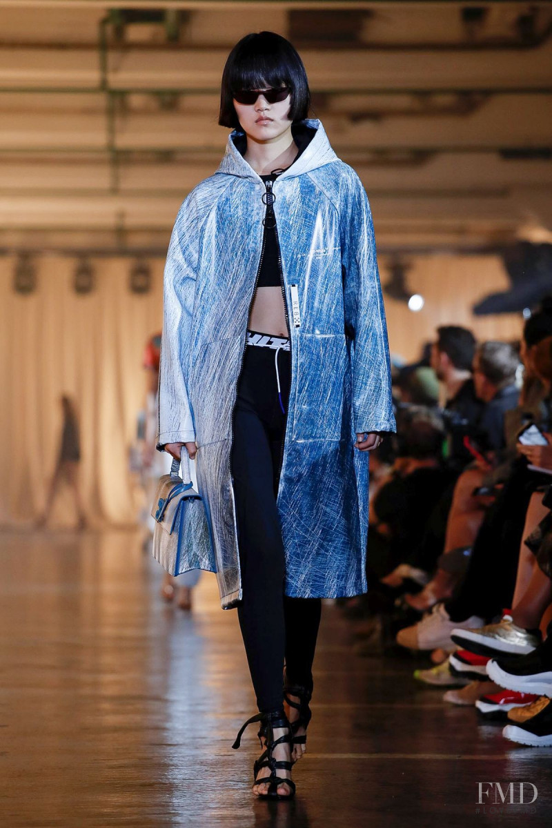 Pan Hao Wen featured in  the Off-White fashion show for Spring/Summer 2020