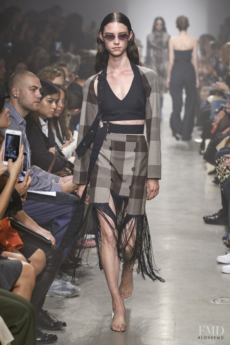 Sophie Martynova featured in  the Rokh fashion show for Spring/Summer 2020