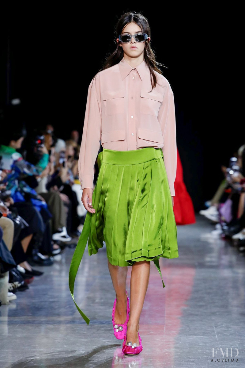 Maria Miguel featured in  the Rochas fashion show for Spring/Summer 2020