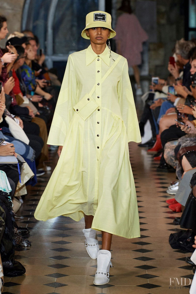 Ayesha Djwala featured in  the VICTORIA/TOMAS fashion show for Spring/Summer 2020