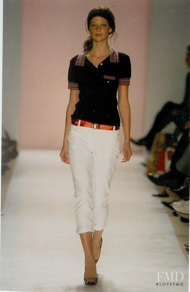 Susan Eldridge featured in  the Matthew Williamson fashion show for Spring/Summer 2004