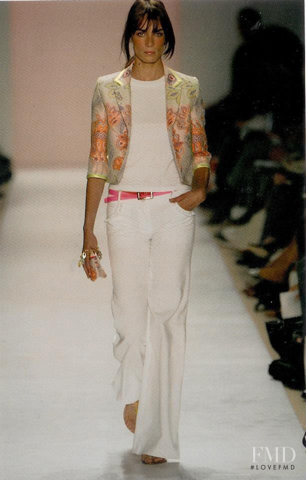 Adrijana Dejanovic featured in  the Matthew Williamson fashion show for Spring/Summer 2004