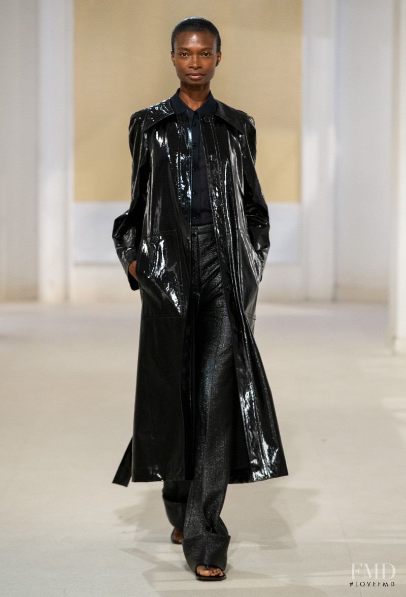 Debra Shaw featured in  the Christophe Lemaire fashion show for Spring/Summer 2020