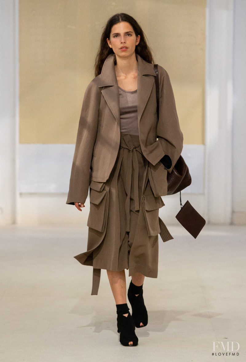 Hayett McCarthy featured in  the Christophe Lemaire fashion show for Spring/Summer 2020