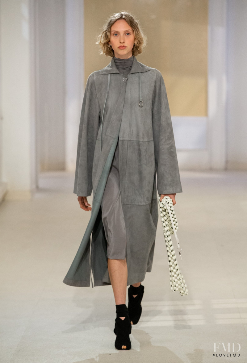 Delilah Koch featured in  the Christophe Lemaire fashion show for Spring/Summer 2020