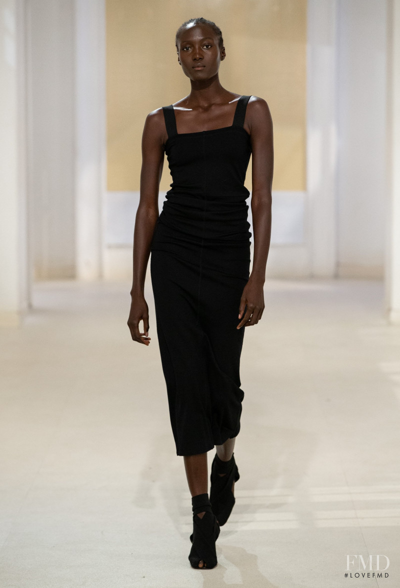 Pilar Boeris featured in  the Christophe Lemaire fashion show for Spring/Summer 2020