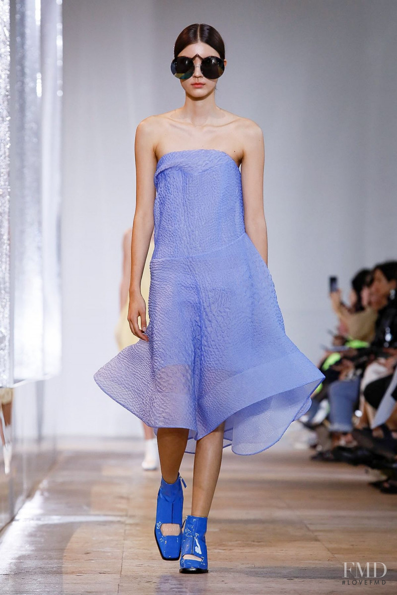 Julie Beider featured in  the Nina Ricci fashion show for Spring/Summer 2020