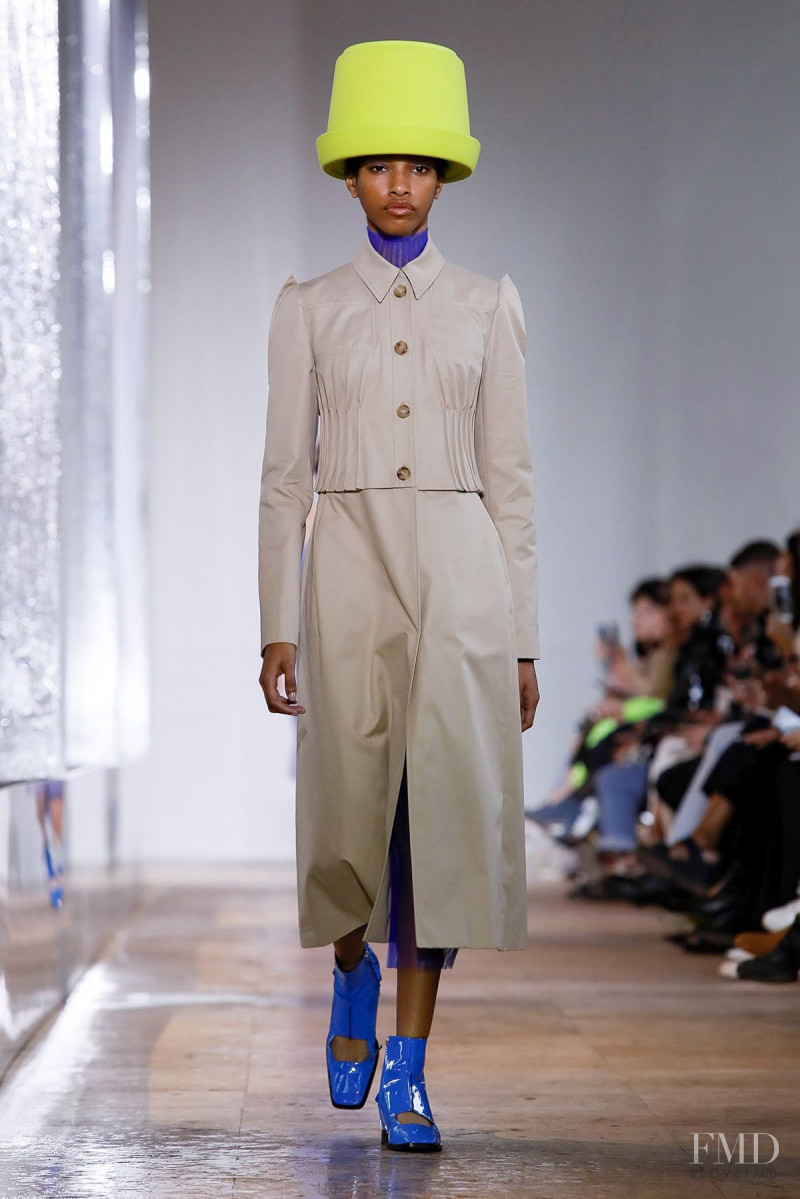 Naomi Chin Wing featured in  the Nina Ricci fashion show for Spring/Summer 2020