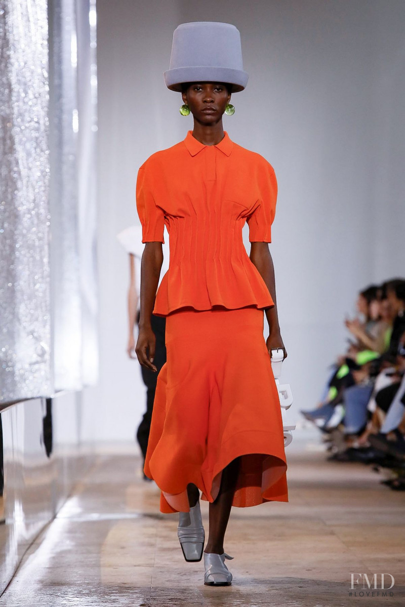 Mahany Pery featured in  the Nina Ricci fashion show for Spring/Summer 2020