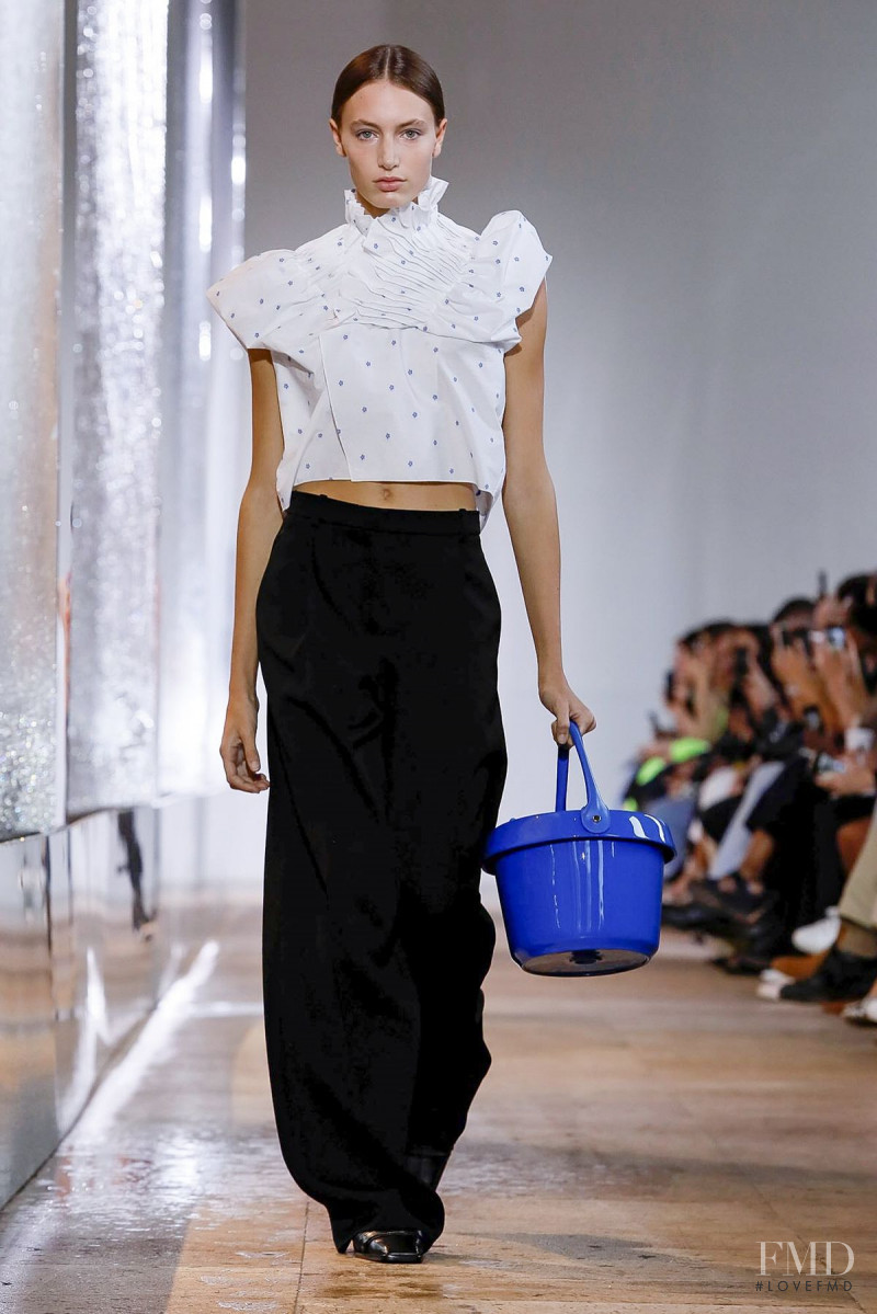 Aurora Talarico featured in  the Nina Ricci fashion show for Spring/Summer 2020