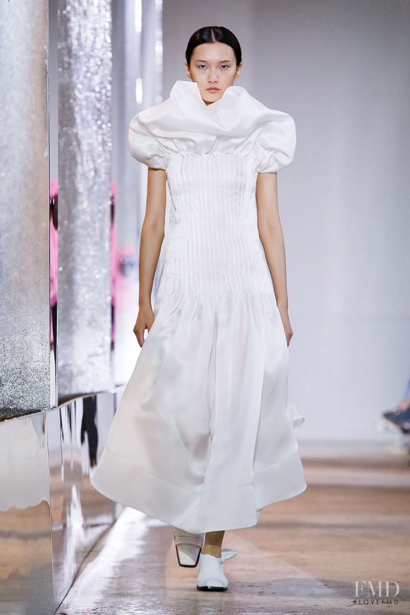 Liu Chunjie featured in  the Nina Ricci fashion show for Spring/Summer 2020