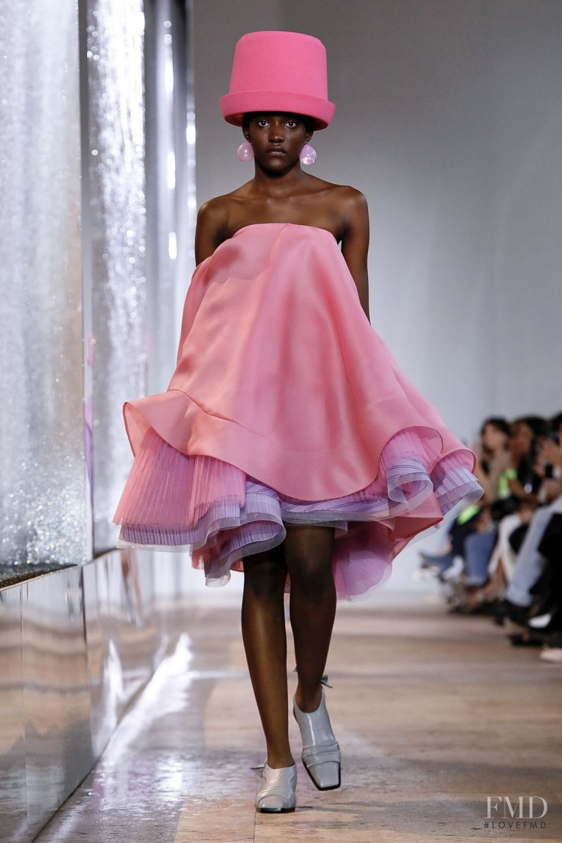 Mina Sanchez featured in  the Nina Ricci fashion show for Spring/Summer 2020