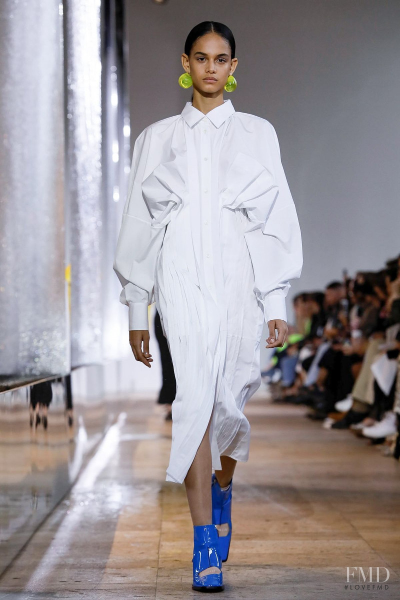 Melanie Perez featured in  the Nina Ricci fashion show for Spring/Summer 2020