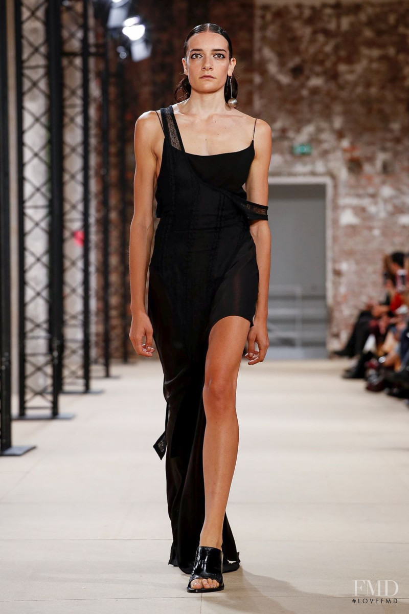 Nina Granic featured in  the Ann Demeulemeester fashion show for Spring/Summer 2020