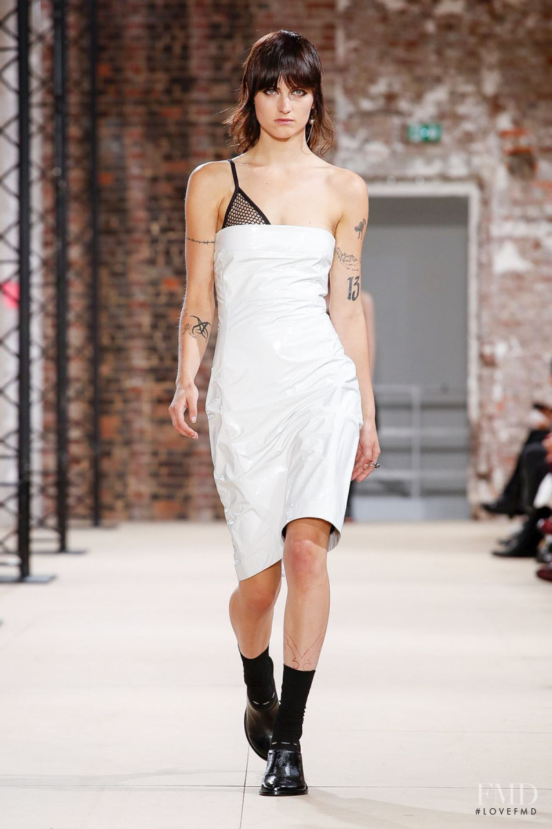 Sarah Brown featured in  the Ann Demeulemeester fashion show for Spring/Summer 2020