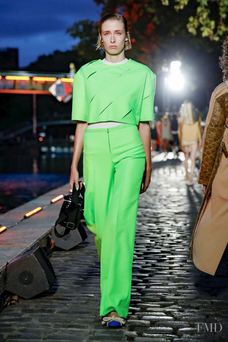 Georgia Howorth featured in  the André Courrèges fashion show for Spring/Summer 2020