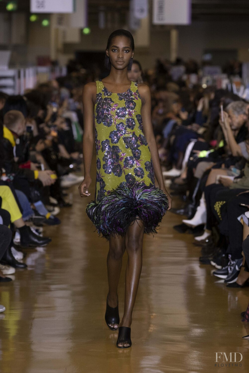 Tami Williams featured in  the Koche fashion show for Spring/Summer 2020