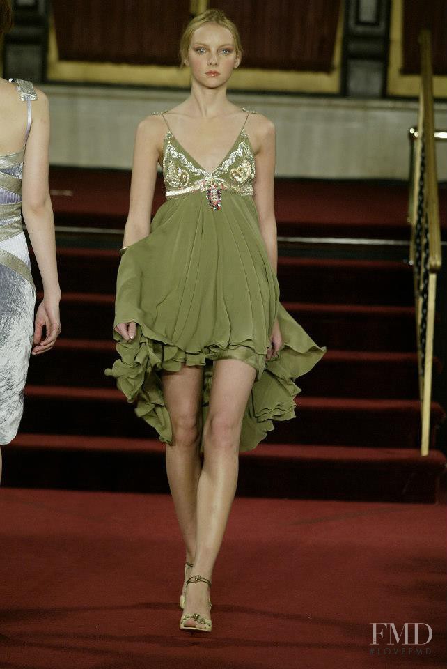 Heather Marks featured in  the Matthew Williamson fashion show for Autumn/Winter 2005