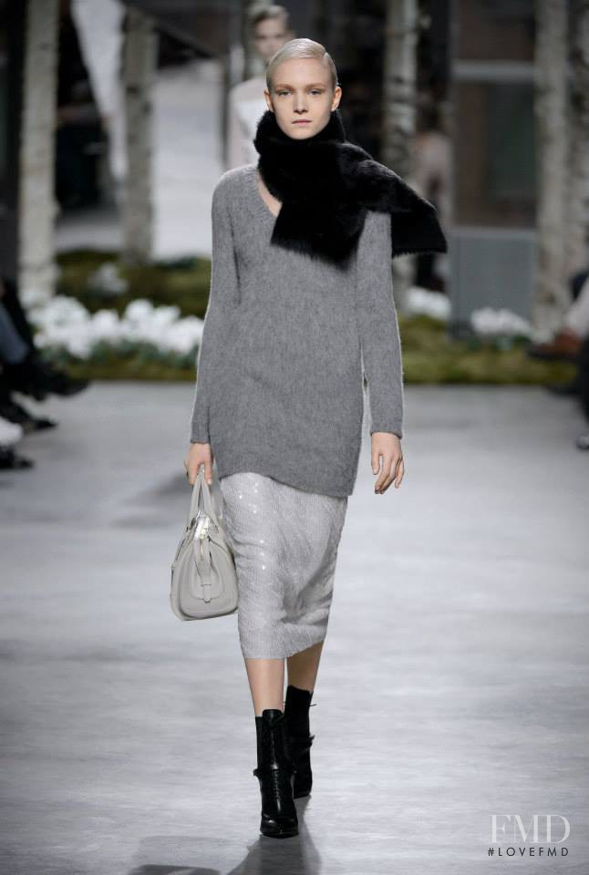 Maja Salamon featured in  the Boss by Hugo Boss fashion show for Autumn/Winter 2014