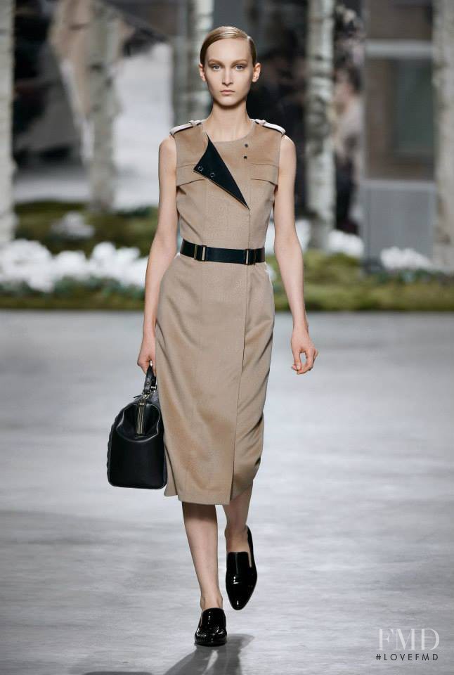 Nika Cole featured in  the Boss by Hugo Boss fashion show for Autumn/Winter 2014