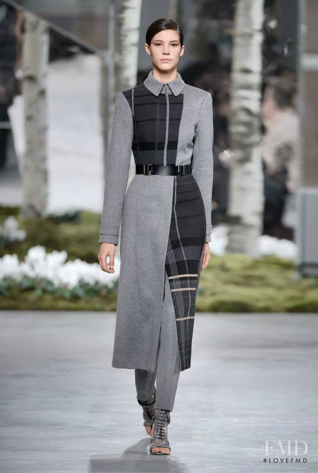 Carla Ciffoni featured in  the Boss by Hugo Boss fashion show for Autumn/Winter 2014