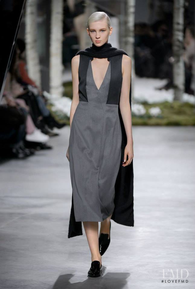 Nastya Sten featured in  the Boss by Hugo Boss fashion show for Autumn/Winter 2014