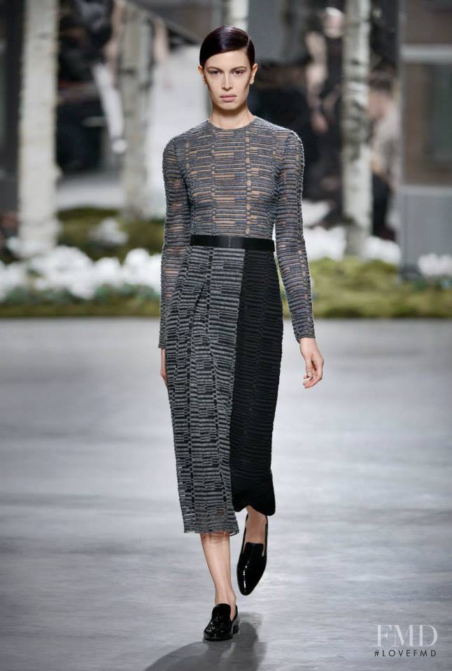 Sabrina Ioffreda featured in  the Boss by Hugo Boss fashion show for Autumn/Winter 2014