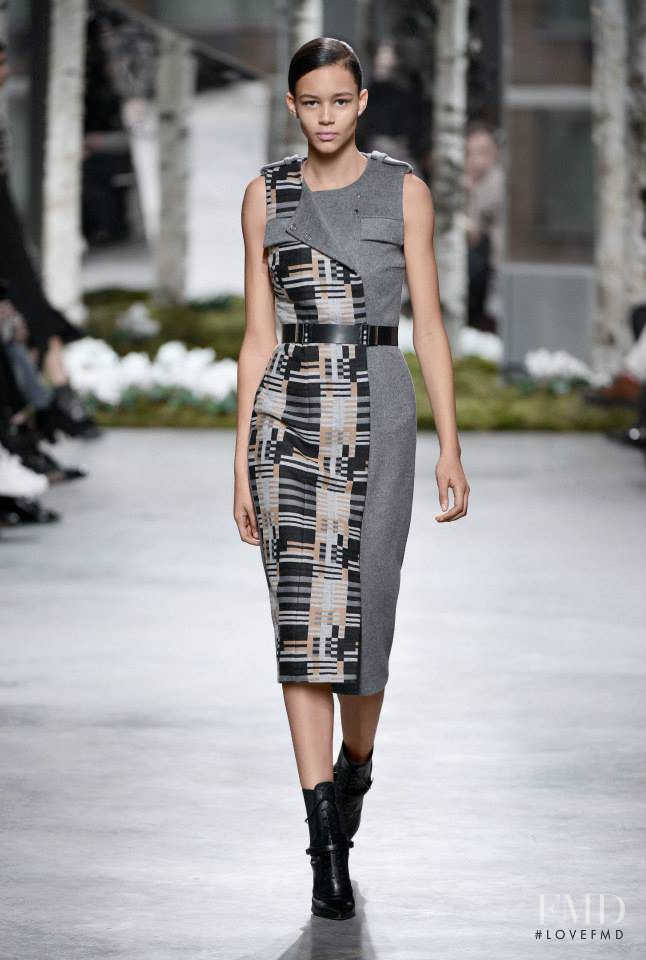 Binx Walton featured in  the Boss by Hugo Boss fashion show for Autumn/Winter 2014