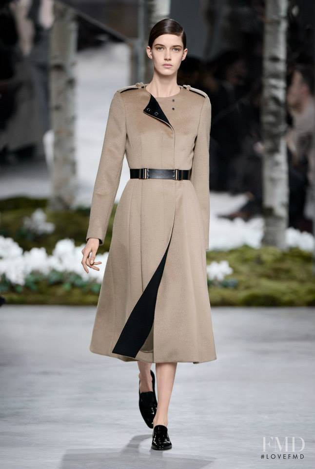 Josephine van Delden featured in  the Boss by Hugo Boss fashion show for Autumn/Winter 2014