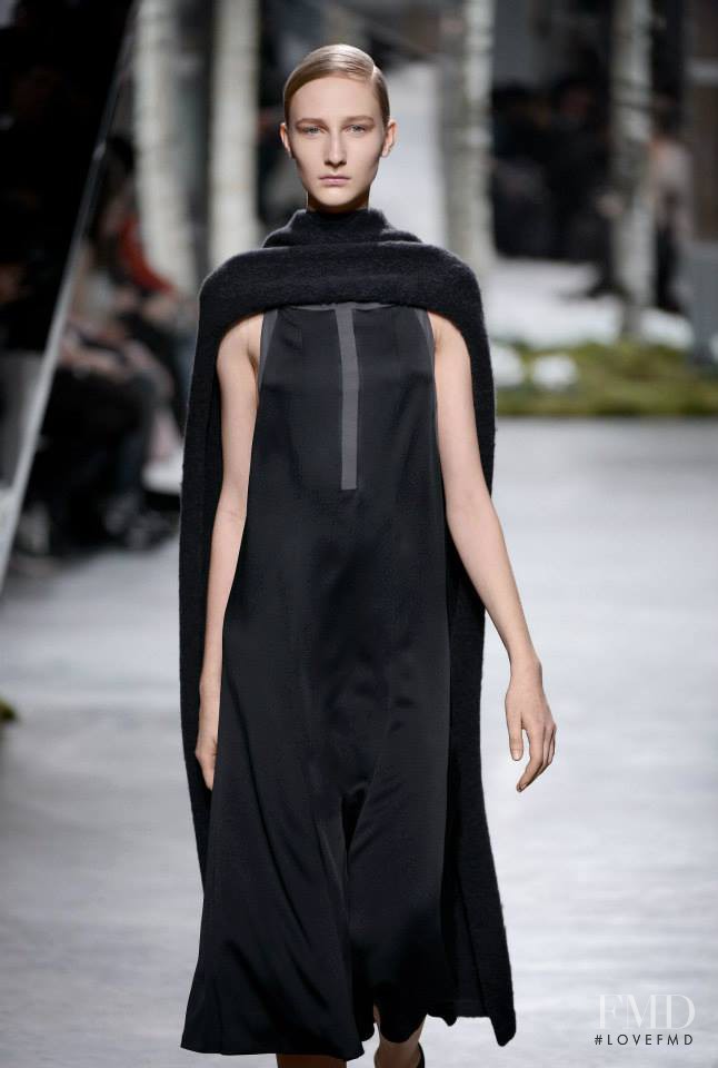 Charlotte Lindvig featured in  the Boss by Hugo Boss fashion show for Autumn/Winter 2014