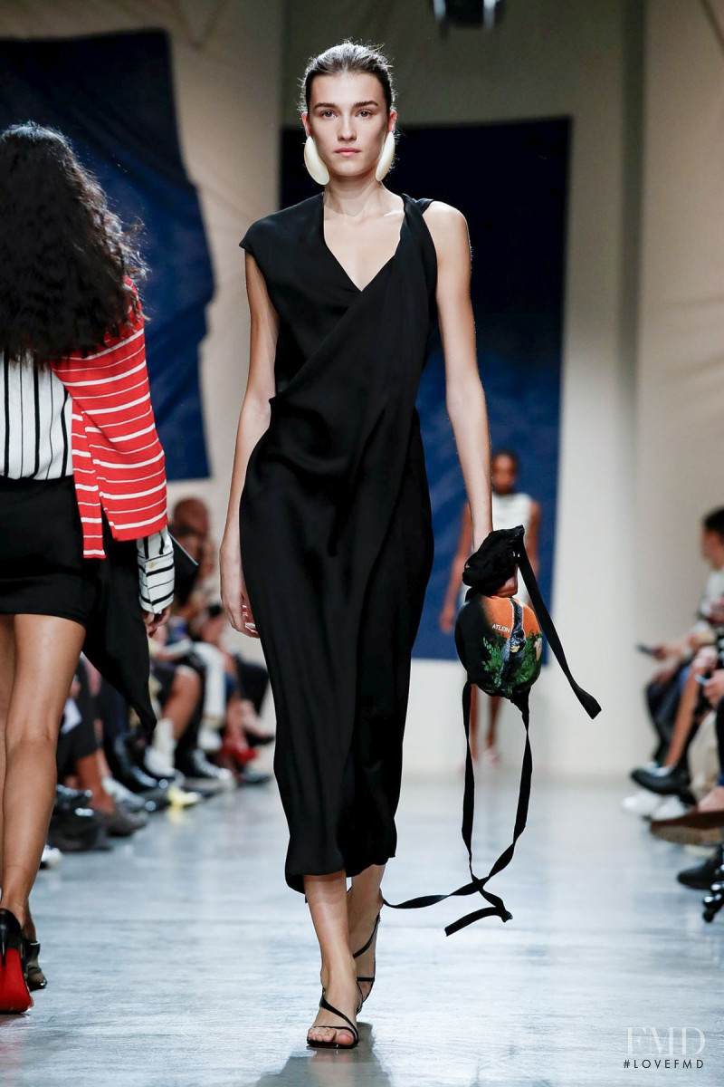 Irina Djuranovic featured in  the Atlein fashion show for Spring/Summer 2020