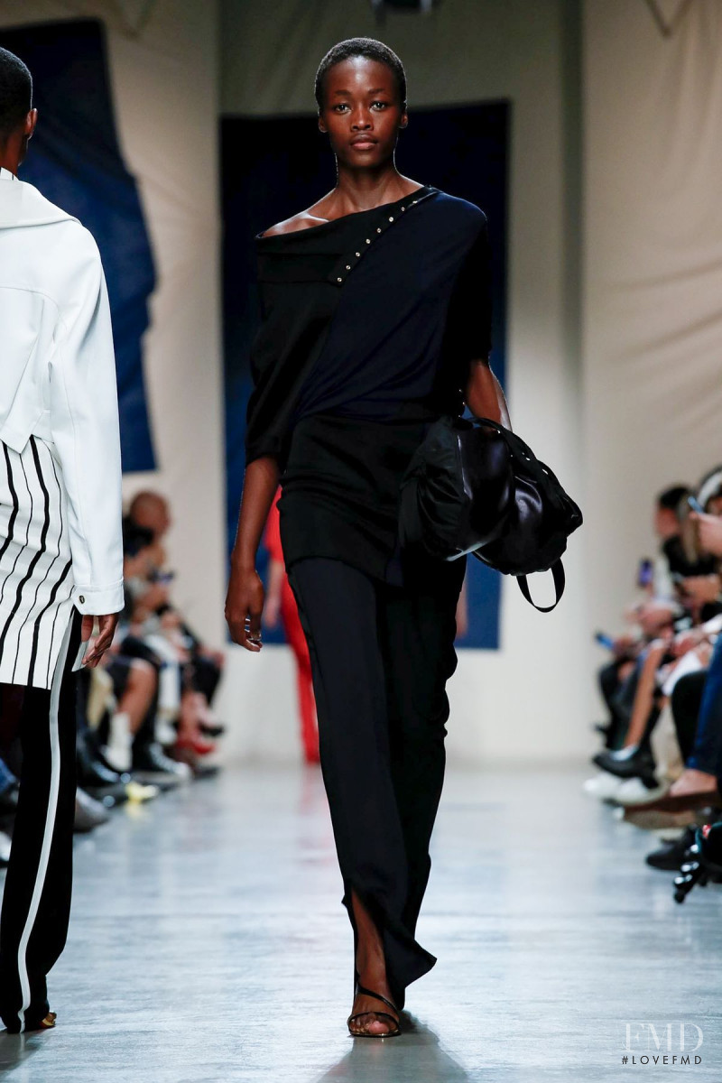 Michele Opiyo featured in  the Atlein fashion show for Spring/Summer 2020